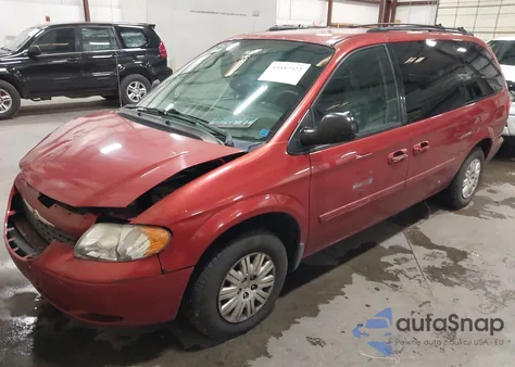 2005 Chrysler Town & Country Lx из США, поврежденный, VIN 2C4GP44R95R543242